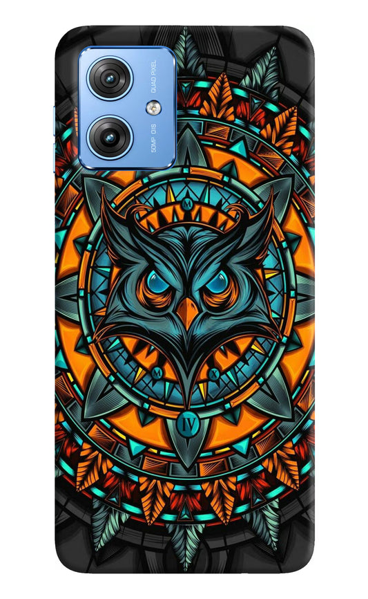 Angry Owl Art Moto G64 5G Hard Case Back Cover by Casekaro
