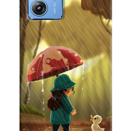 Rainy Day Moto G64 5G Hard Case Back Cover by Casekaro