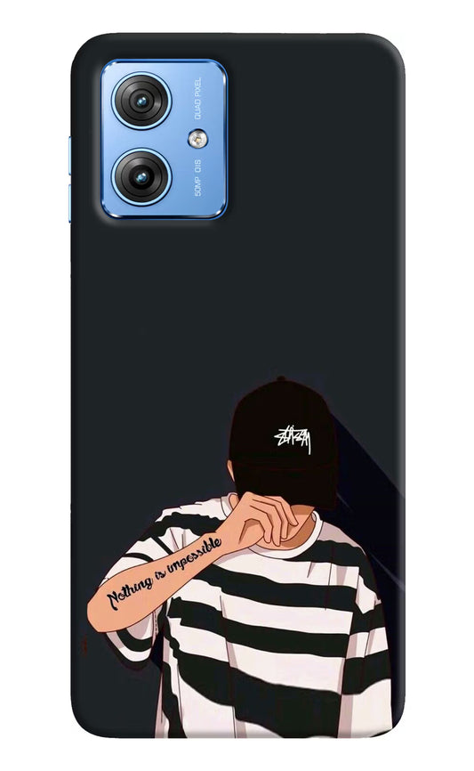 Aesthetic Boy Moto G64 5G Hard Case Back Cover by Casekaro