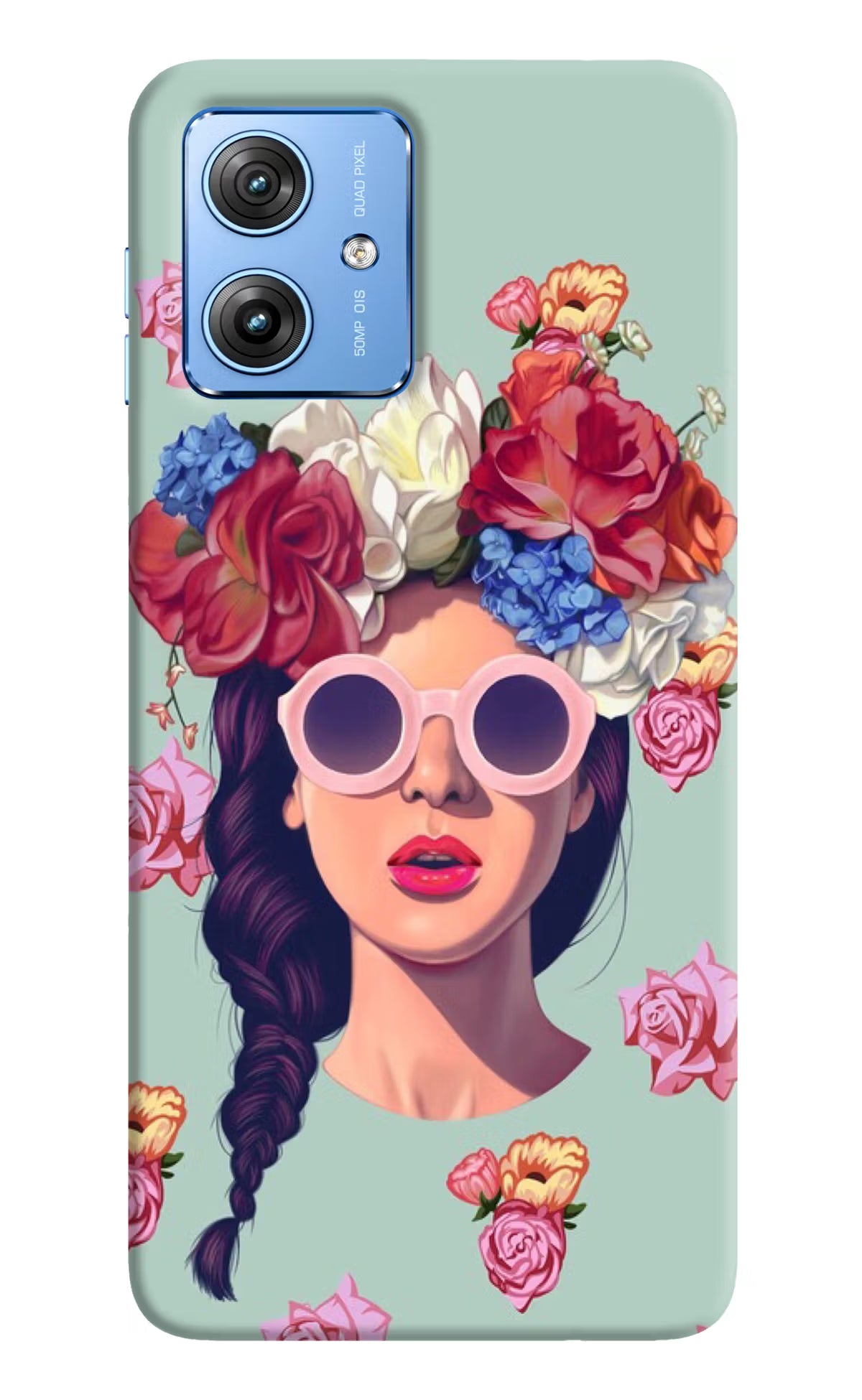 Pretty Girl Moto G64 5G Hard Case Back Cover by Casekaro