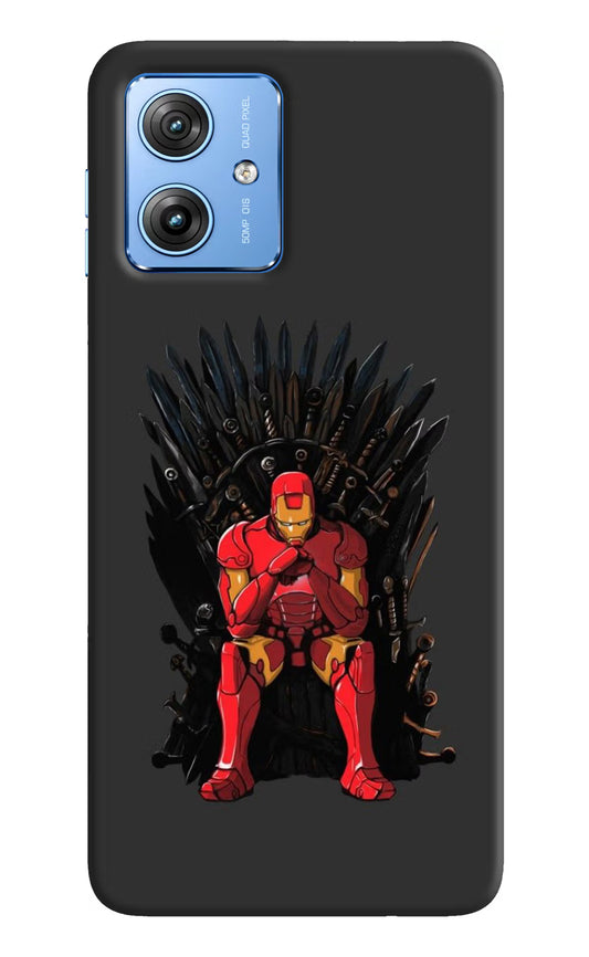 Ironman Throne Moto G64 5G Hard Case Back Cover by Casekaro