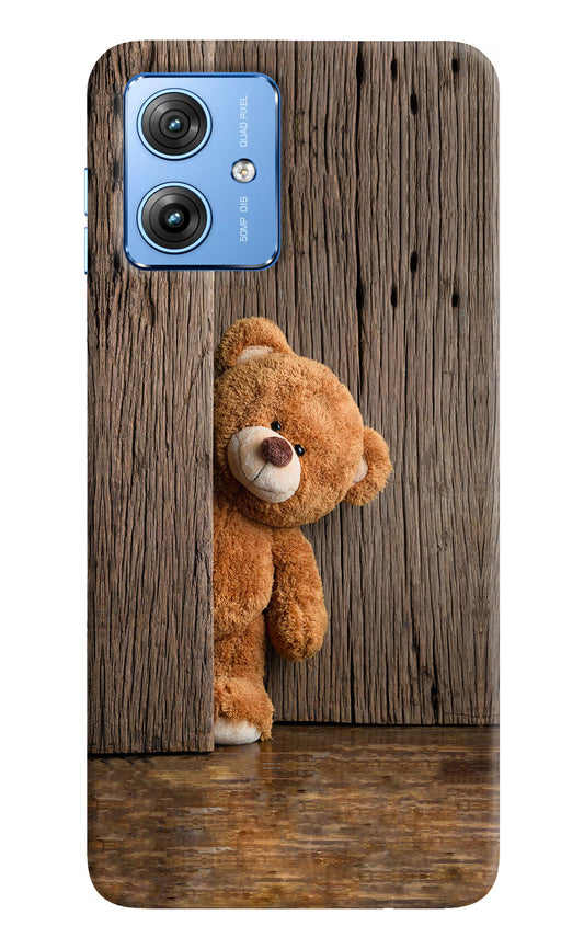 Teddy Wooden Moto G64 5G Back Cover