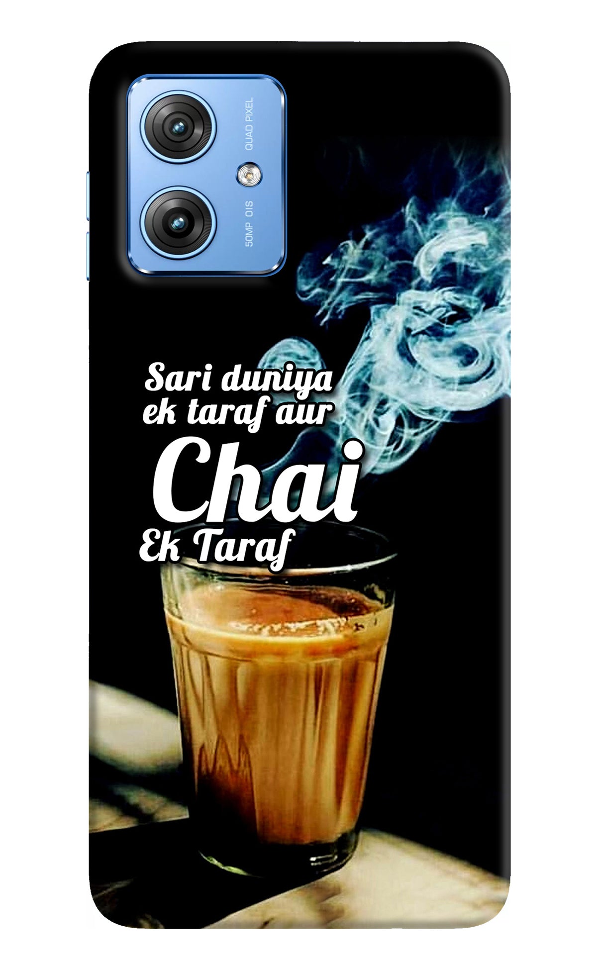 Chai Ek Taraf Quote Moto G64 5G Back Cover