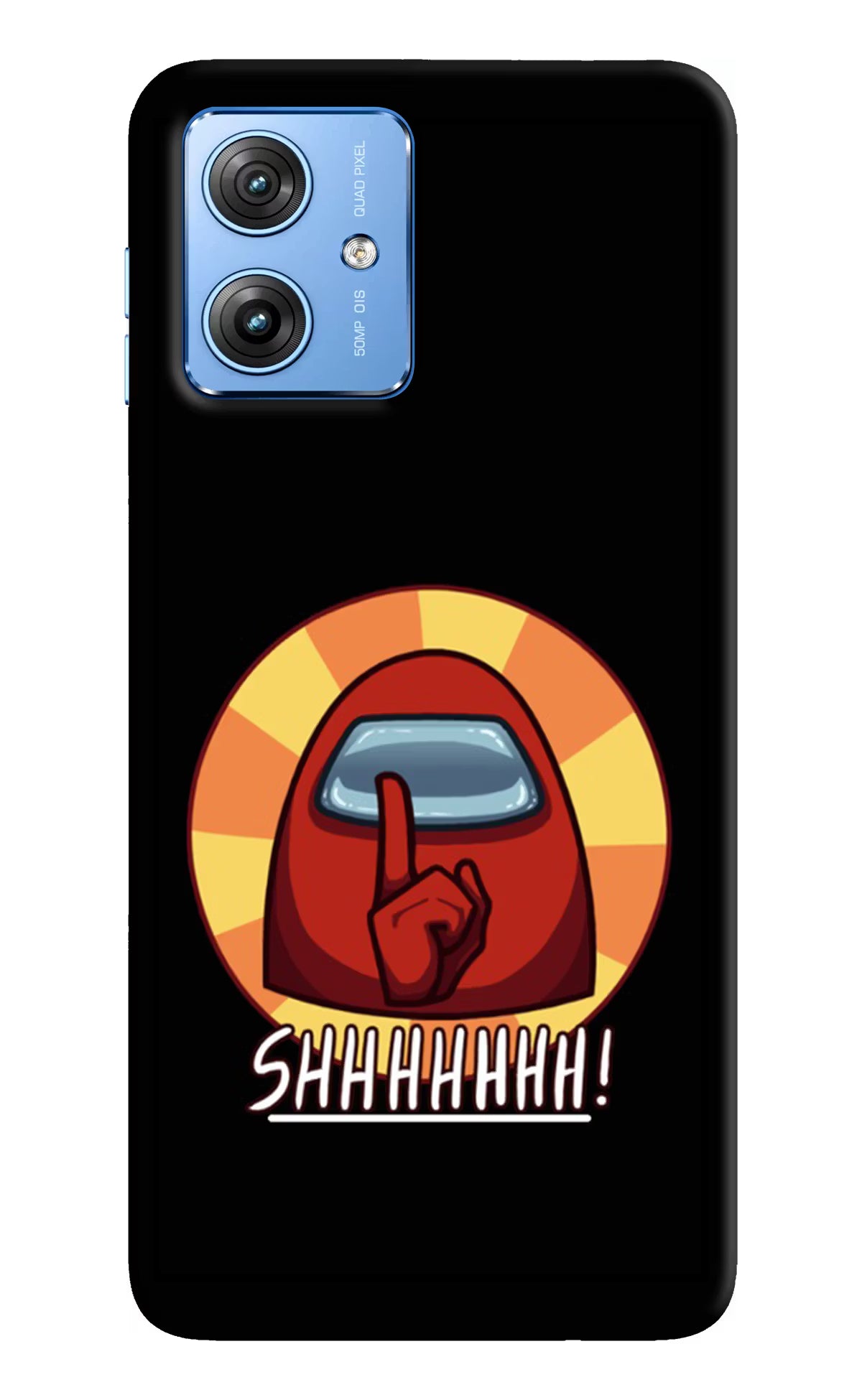 Among Us Shhh! Moto G64 5G Hard Case Back Cover by Casekaro