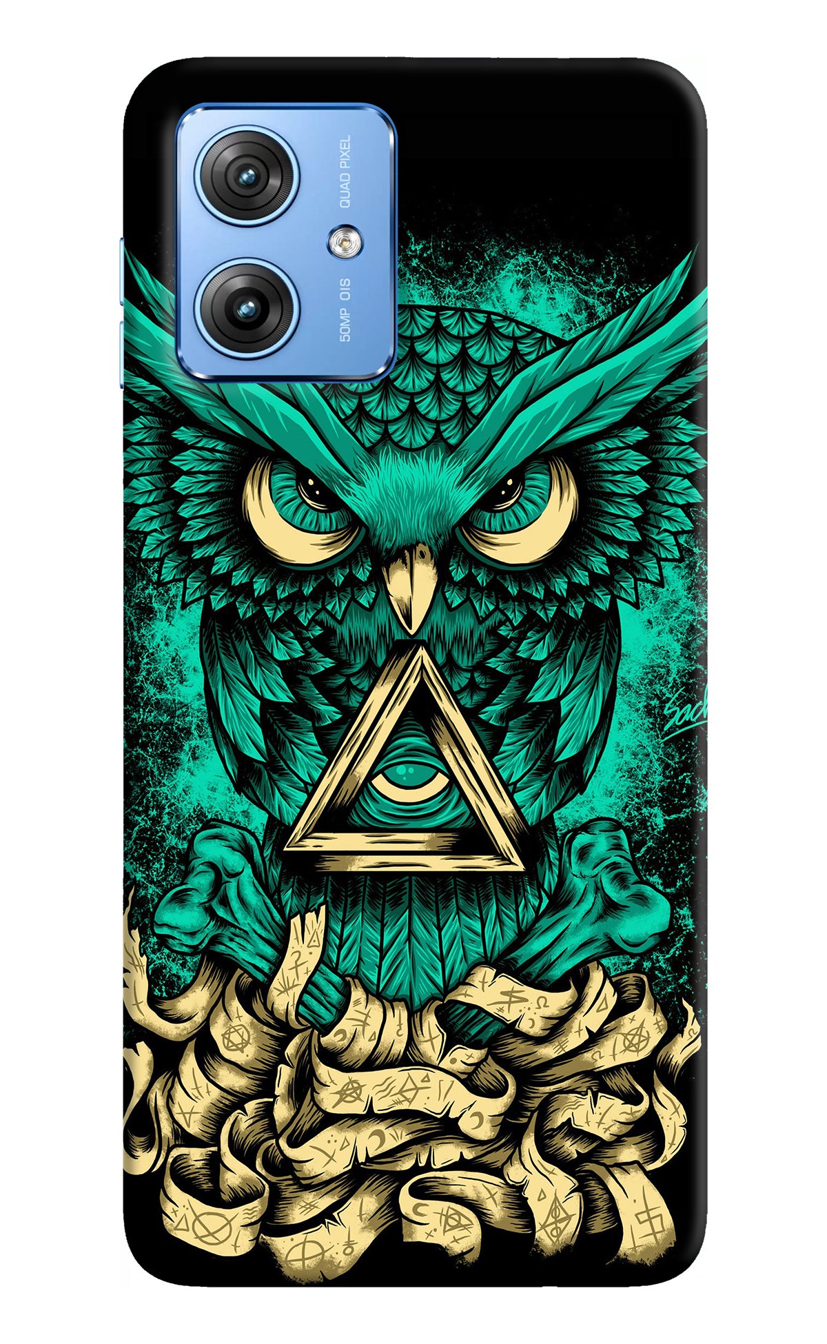 Green Owl Moto G64 5G Back Cover