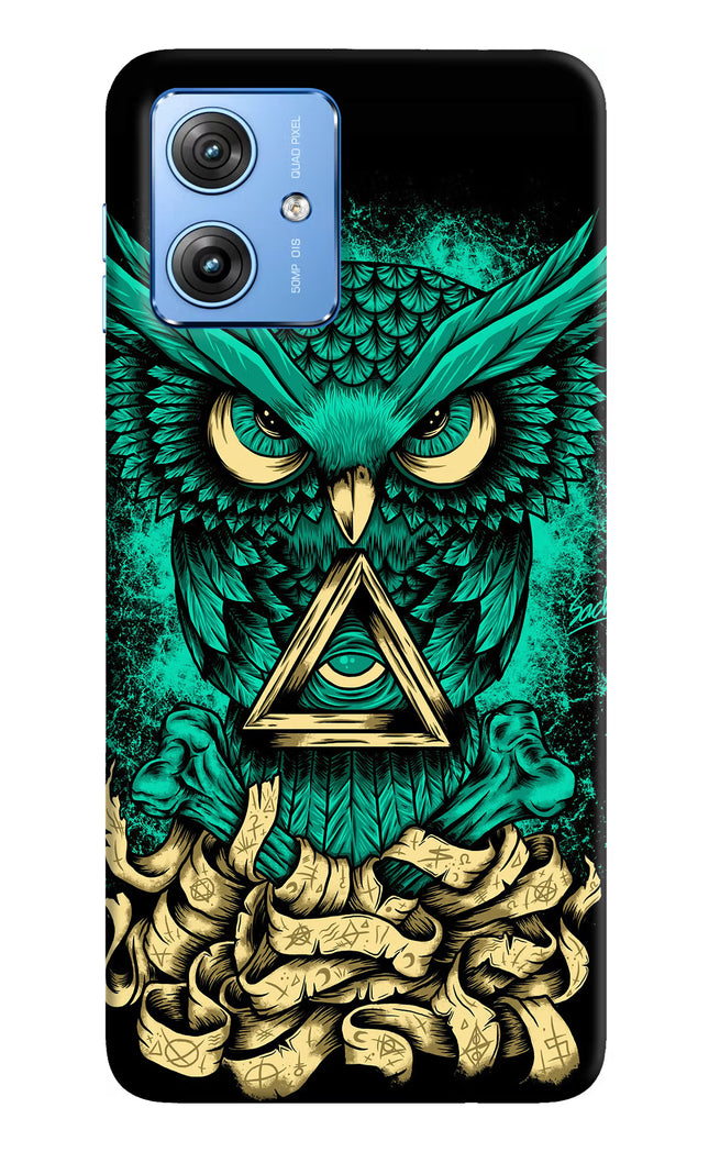 Green Owl Moto G64 5G Hard Case Back Cover by Casekaro