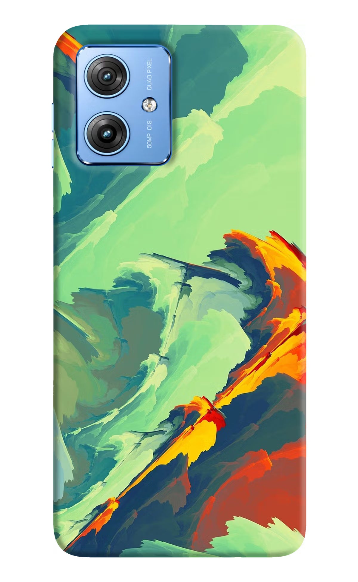 Paint Art Moto G64 5G Hard Case Back Cover by Casekaro