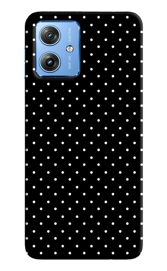 White Dots Moto G64 5G Back Cover