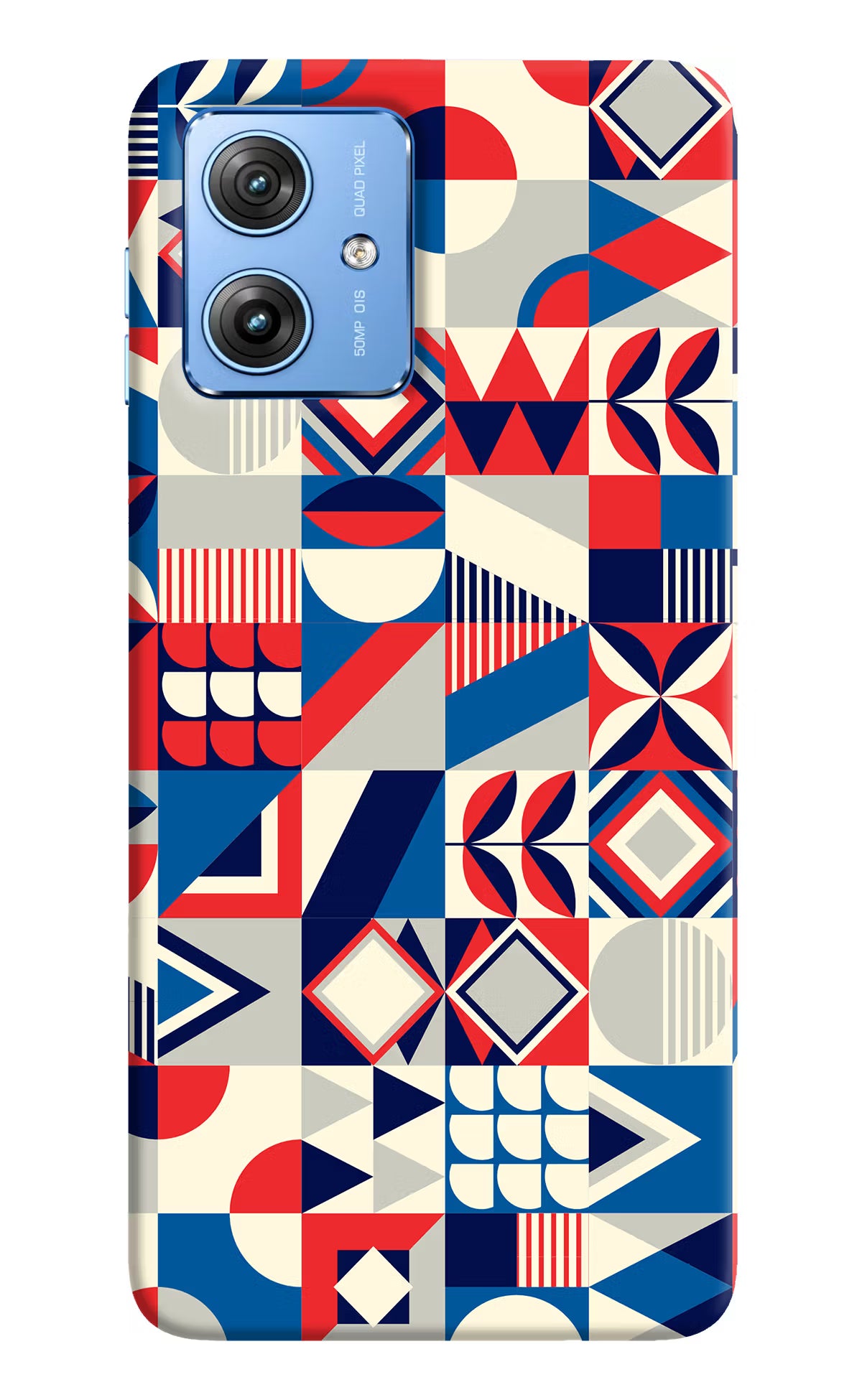 Colorful Pattern Moto G64 5G Hard Case Back Cover by Casekaro