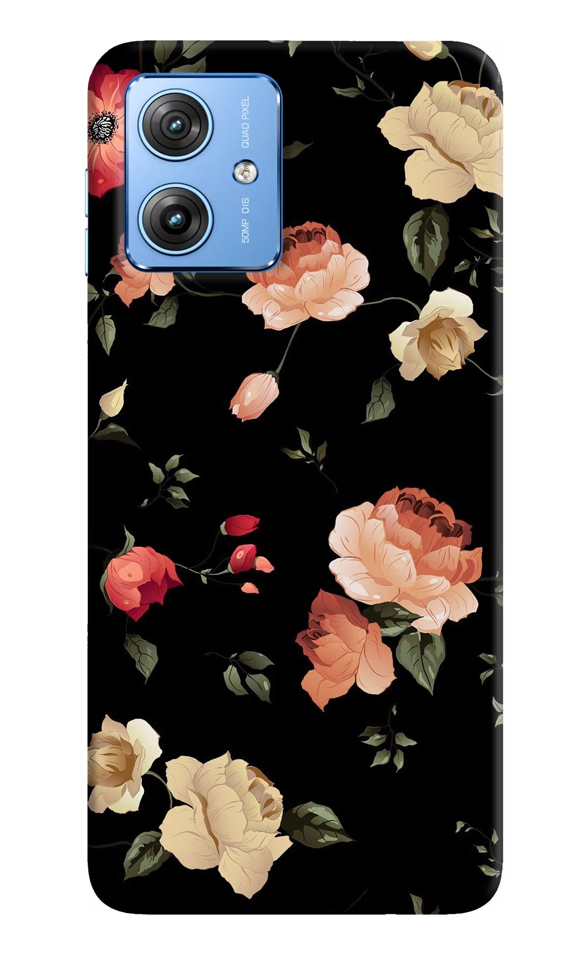 Flowers Moto G64 5G Hard Case Back Cover by Casekaro