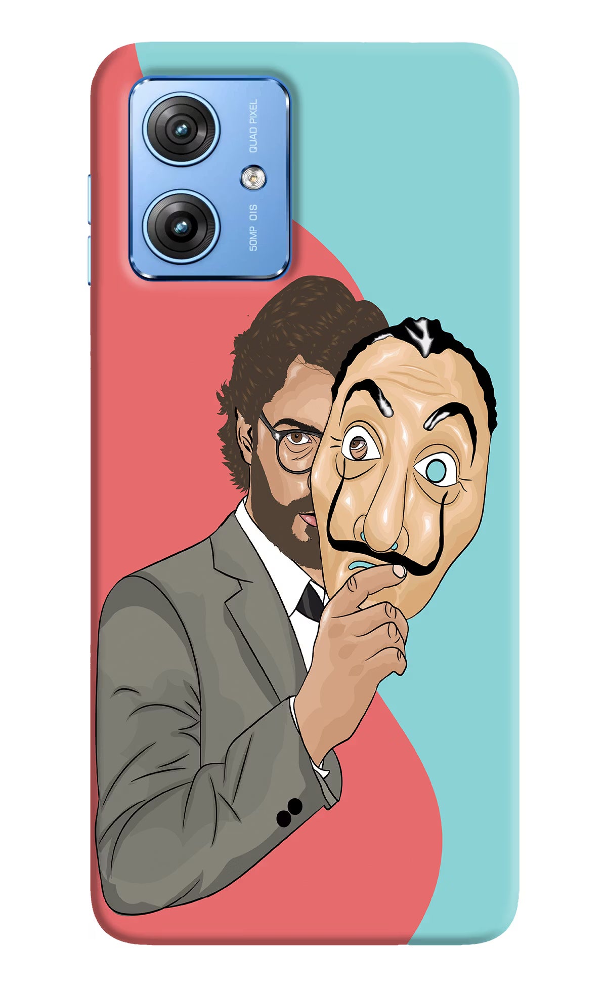 Professor Moto G64 5G Hard Case Back Cover by Casekaro