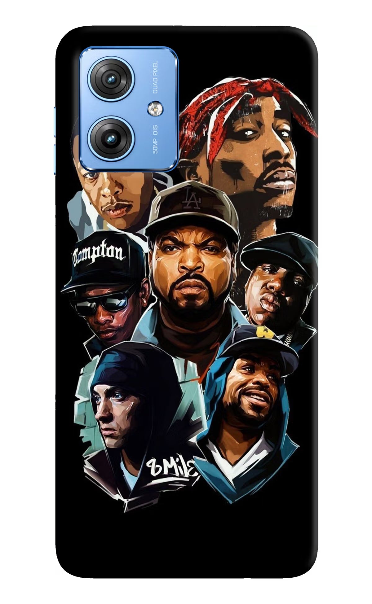 Rappers Moto G64 5G Hard Case Back Cover by Casekaro