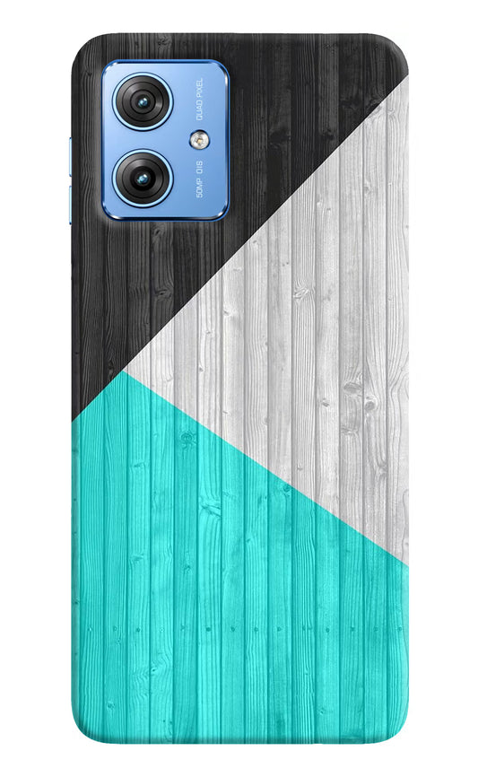Wooden Abstract Moto G64 5G Hard Case Back Cover by Casekaro