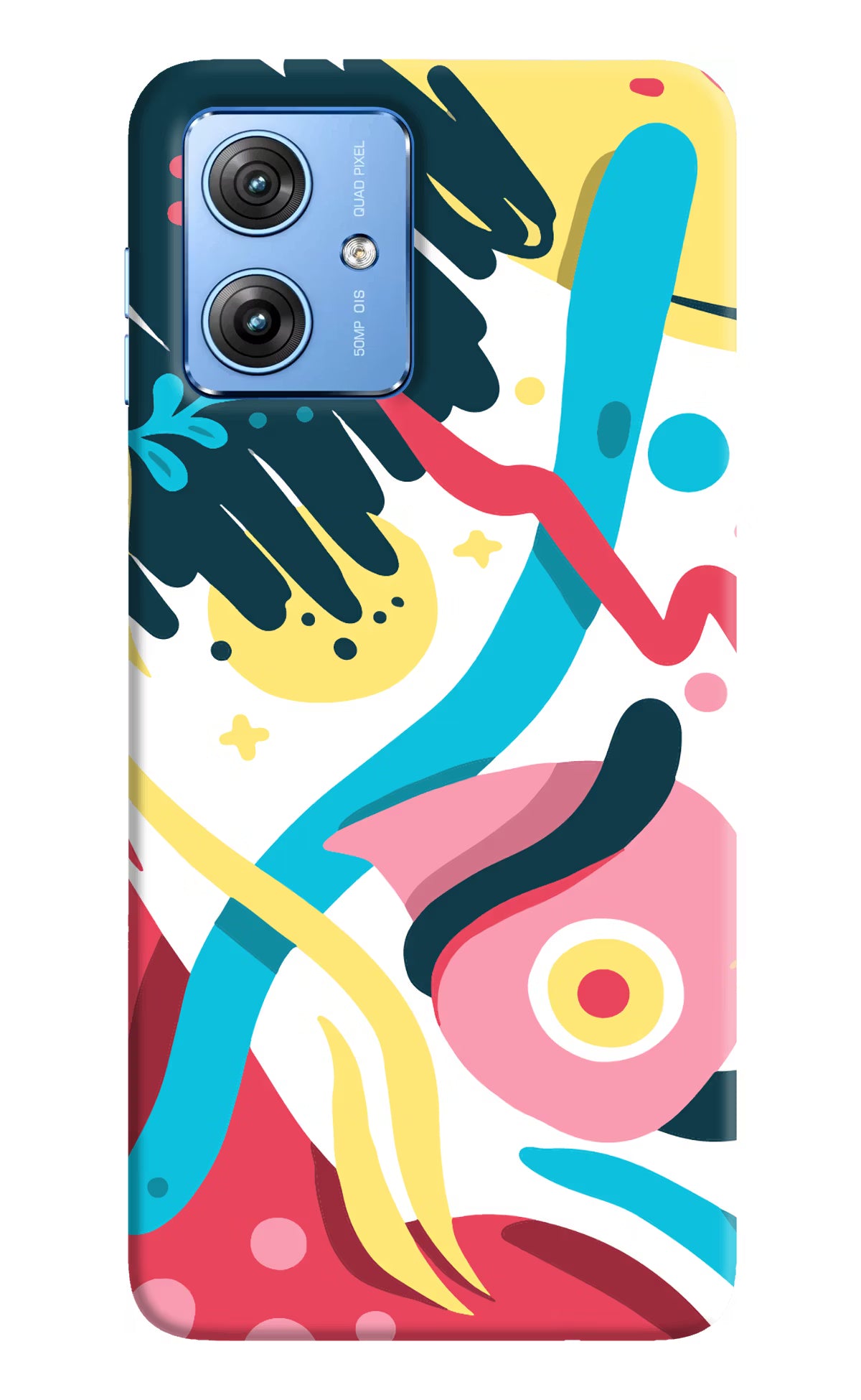 Trippy Moto G64 5G Hard Case Back Cover by Casekaro