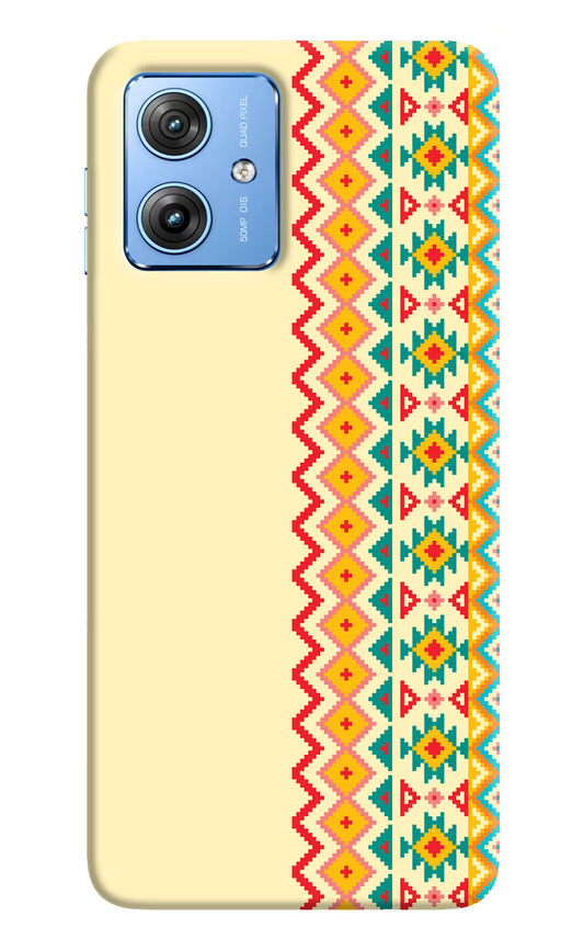 Ethnic Seamless Moto G64 5G Hard Case Back Cover by Casekaro