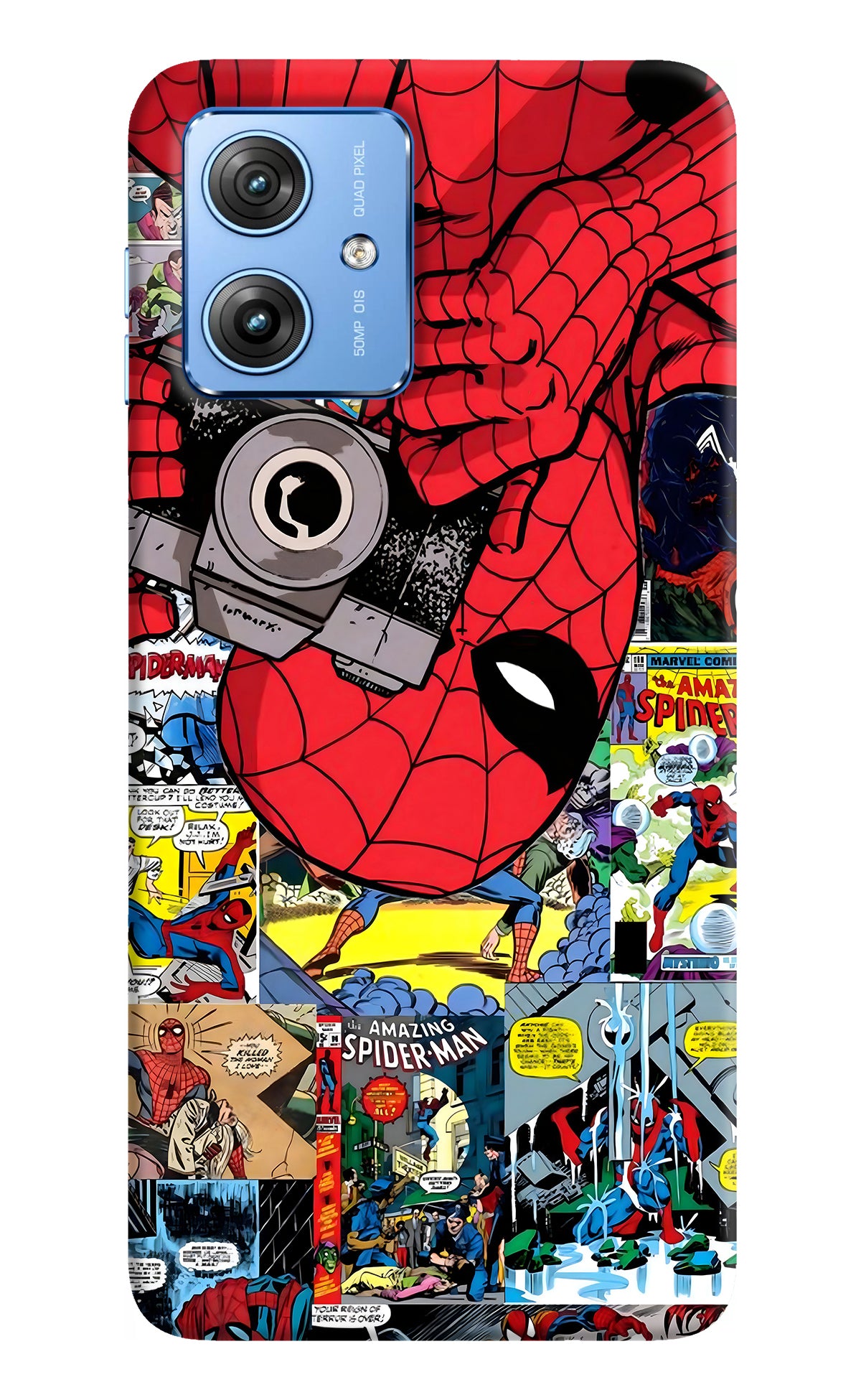 Spider Man Moto G64 5G Back Cover