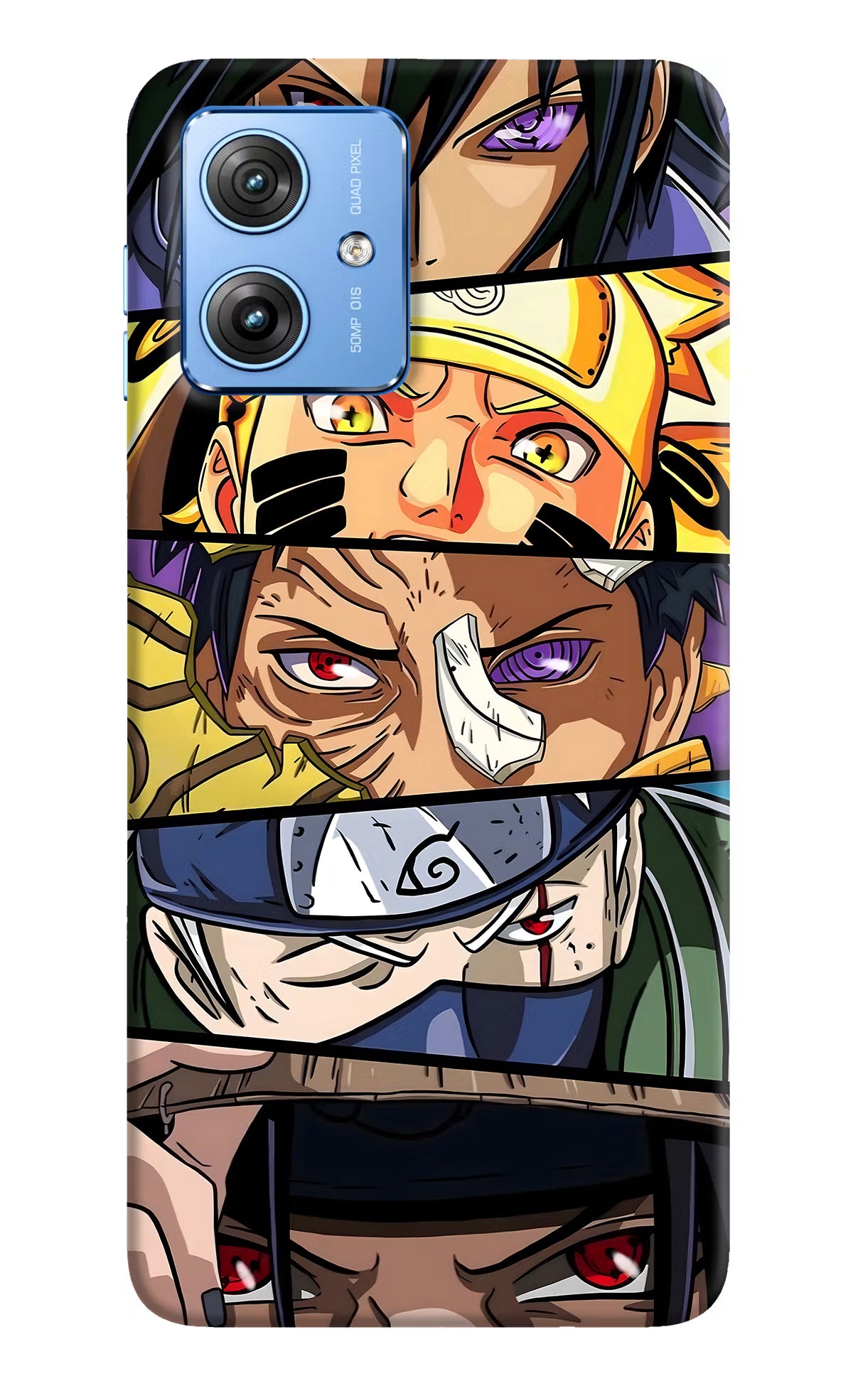 Naruto Character Moto G64 5G Hard Case Back Cover by Casekaro