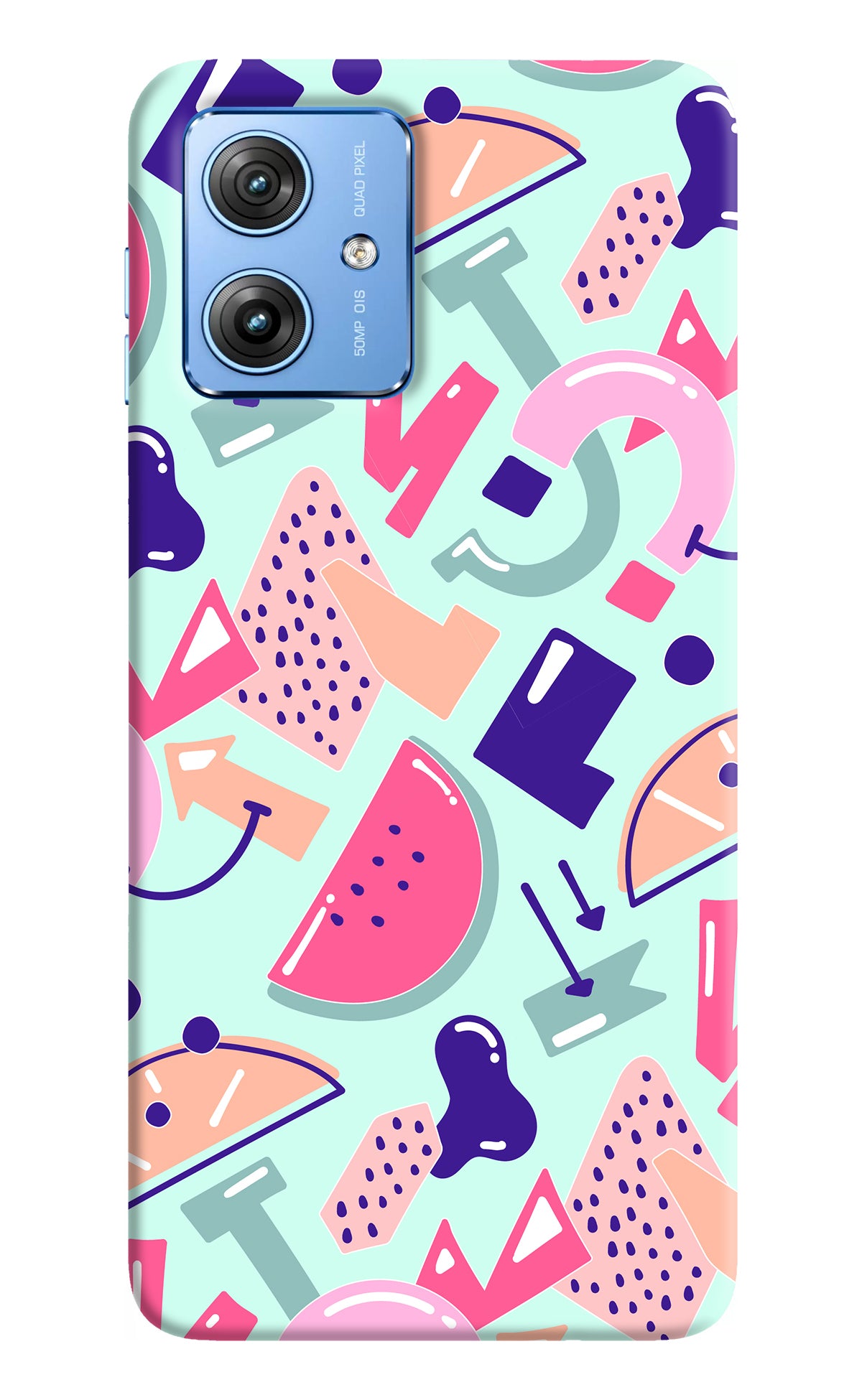 Doodle Pattern Moto G64 5G Back Cover