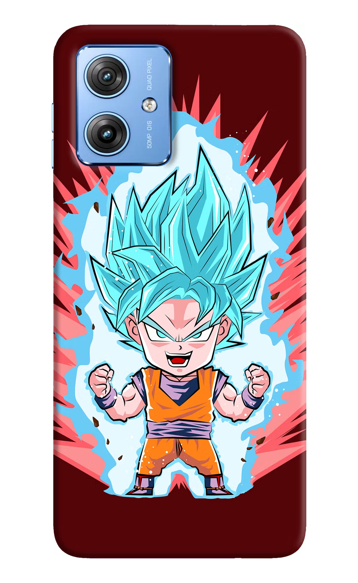 Goku Little Moto G64 5G Hard Case Back Cover by Casekaro