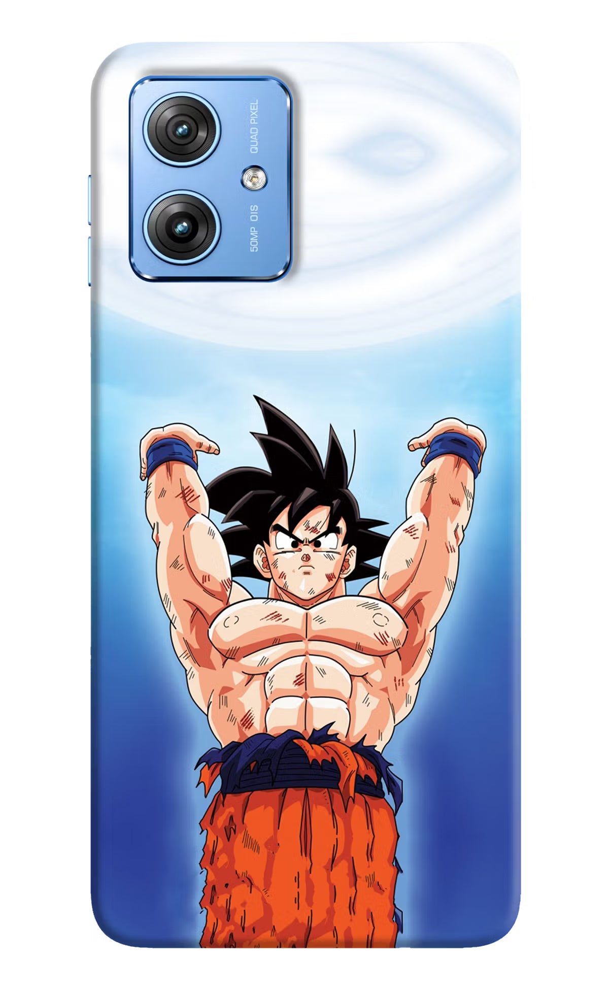 Goku Power Moto G64 5G Hard Case Back Cover by Casekaro