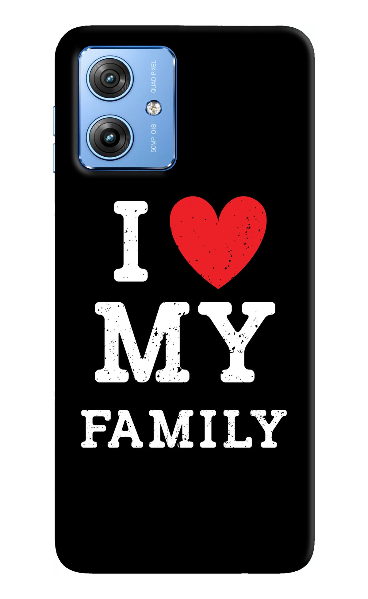 I Love My Family Moto G64 5G Back Cover