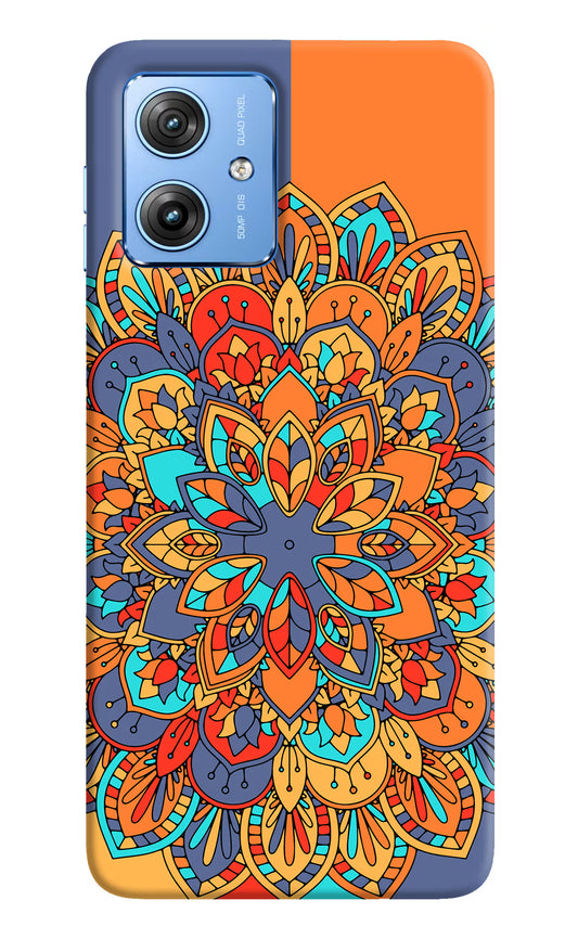 Color Mandala Moto G64 5G Hard Case Back Cover by Casekaro
