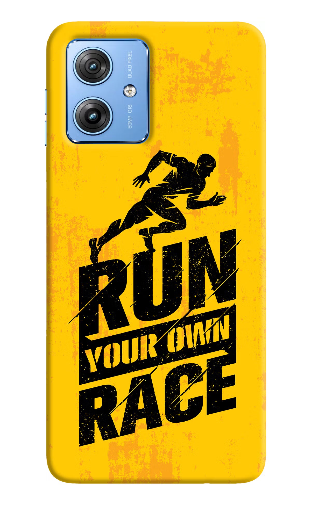 Run Your Own Race Moto G64 5G Hard Case Back Cover by Casekaro