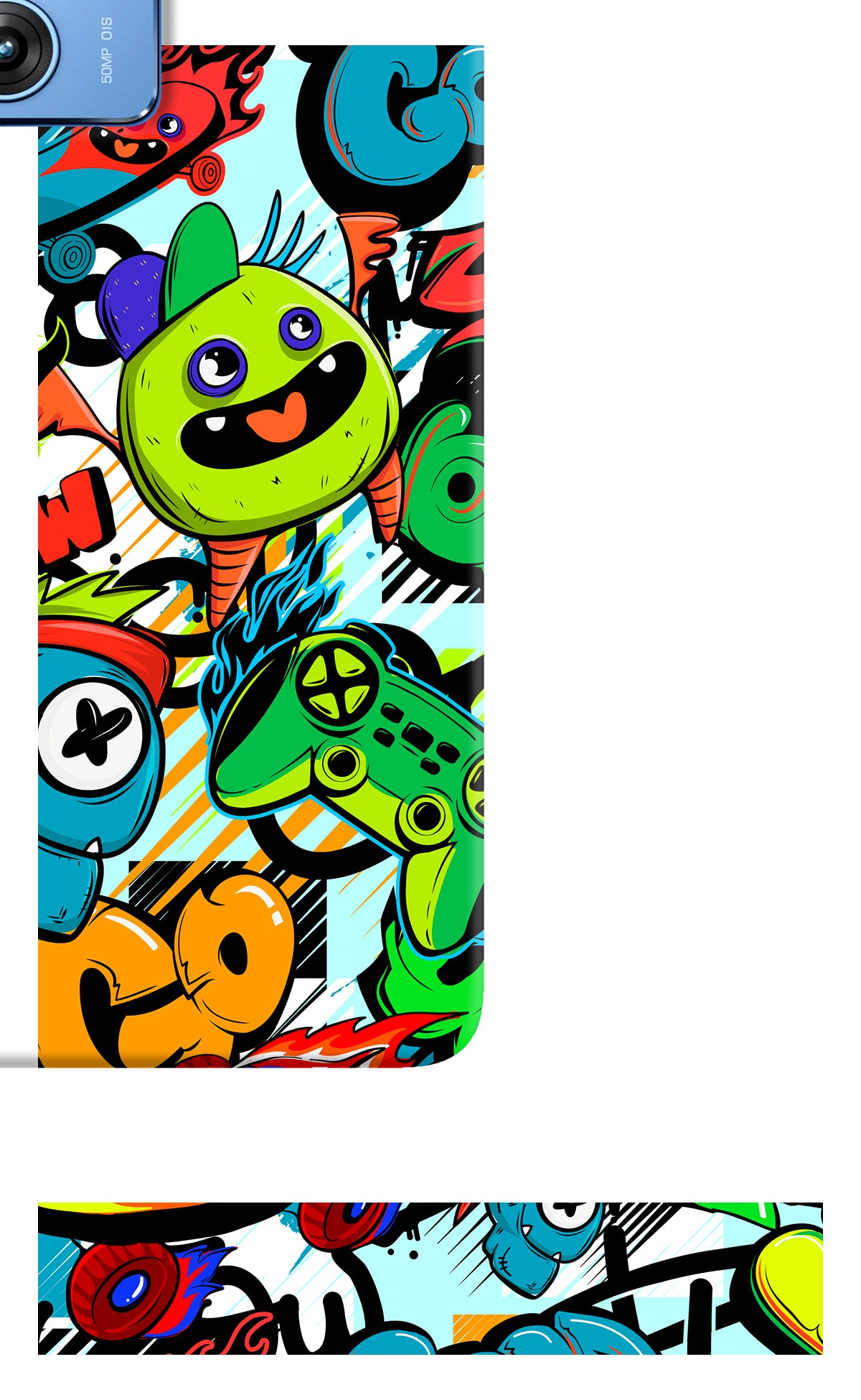 Game Doodle Moto G64 5G Back Cover