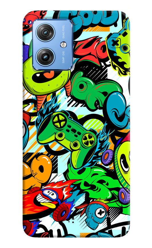 Game Doodle Moto G64 5G Hard Case Back Cover by Casekaro