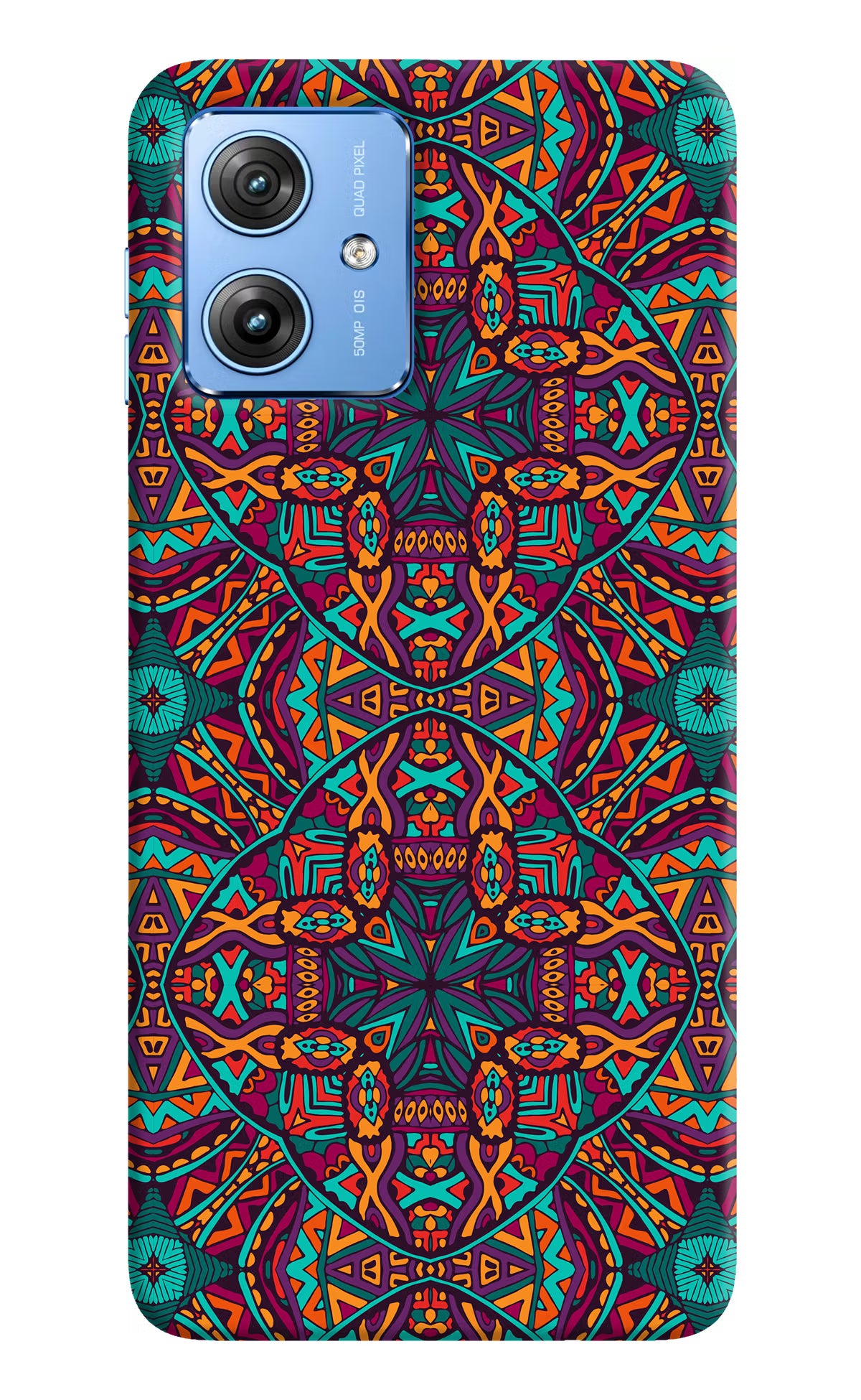 Colour Mandala Moto G64 5G Hard Case Back Cover by Casekaro