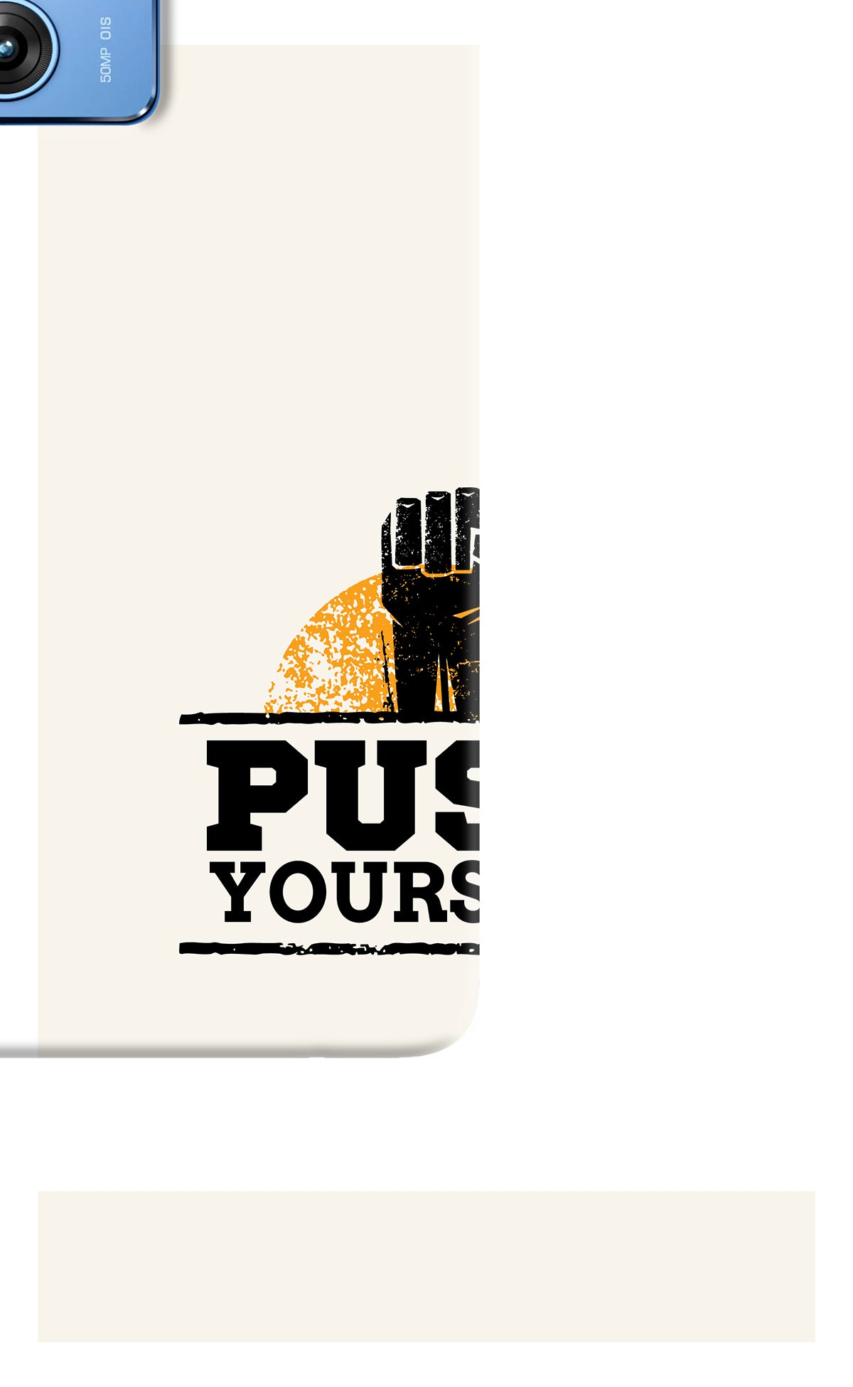 Push Yourself Moto G64 5G Back Cover