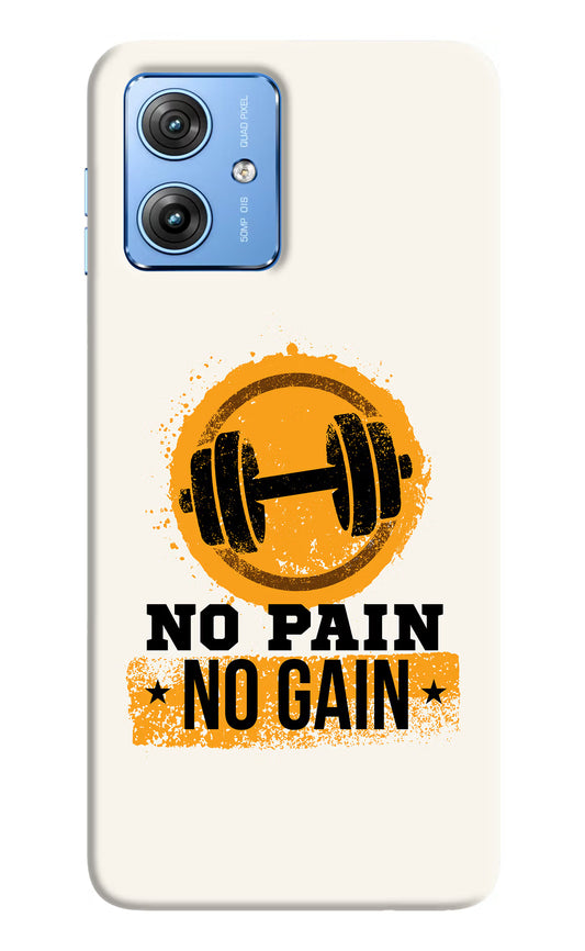 No Pain No Gain Moto G64 5G Hard Case Back Cover by Casekaro
