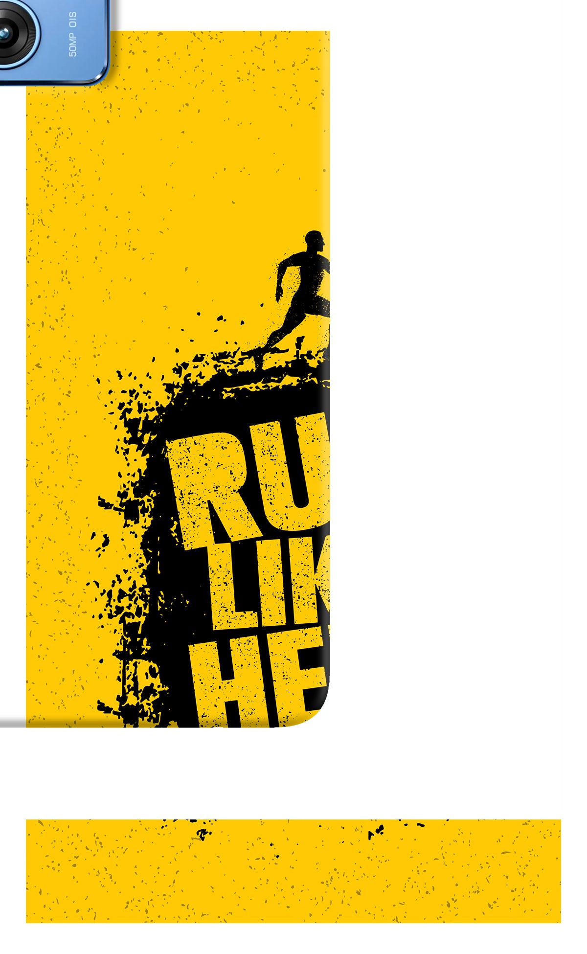 Run Like Hell Moto G64 5G Back Cover