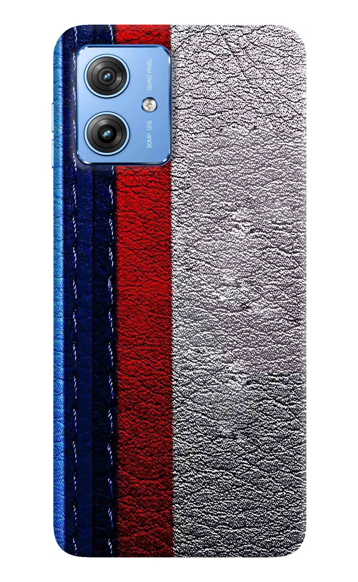 BMW Stripes Moto G64 5G Hard Case Back Cover by Casekaro