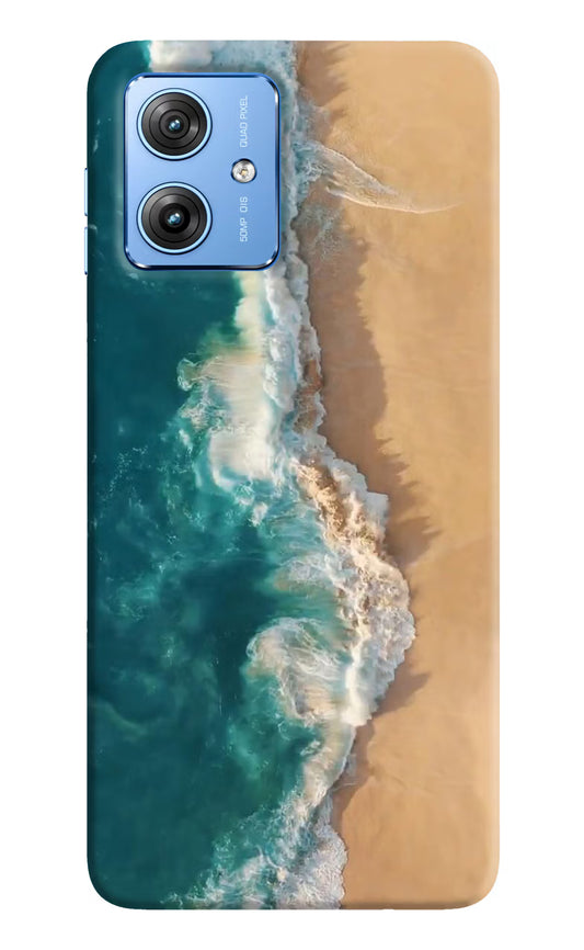 Ocean Beach Moto G64 5G Hard Case Back Cover by Casekaro