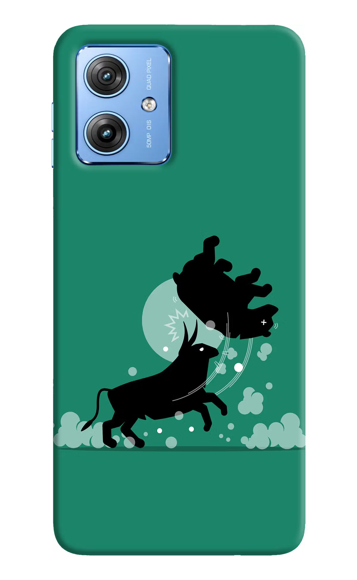Bull Conqueror Moto G64 5G Hard Case Back Cover by Casekaro