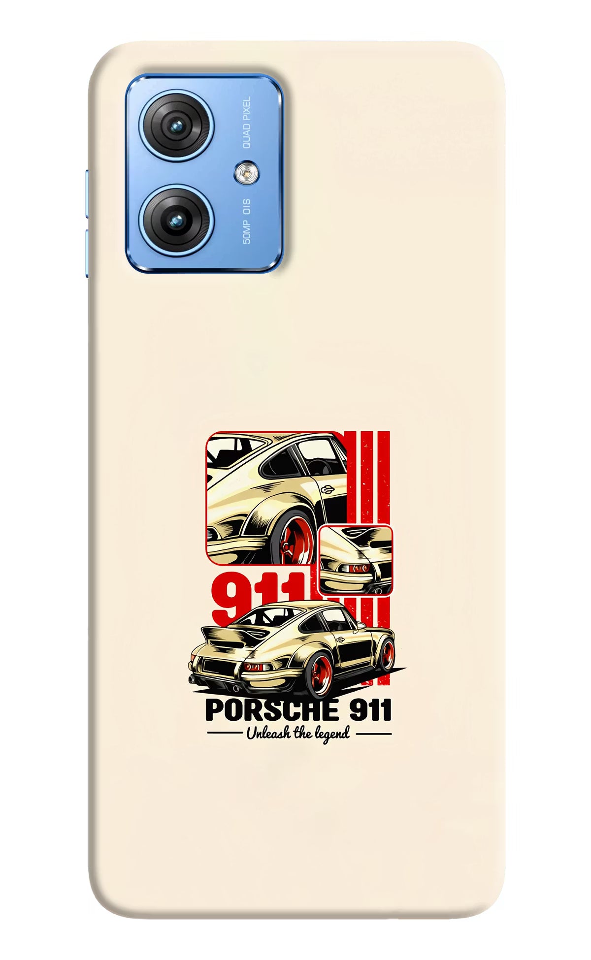 Classic Porsche 911 Moto G64 5G Hard Case Back Cover by Casekaro