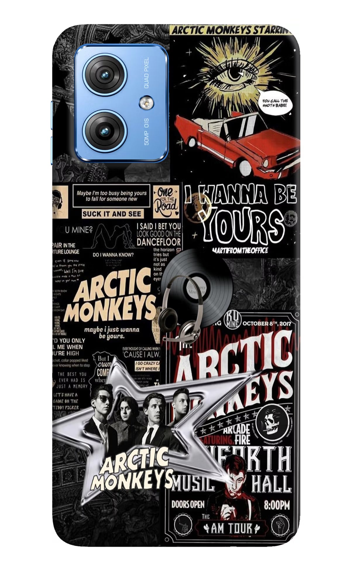 Arctic Monkeys Moto G64 5G Hard Case Back Cover by Casekaro