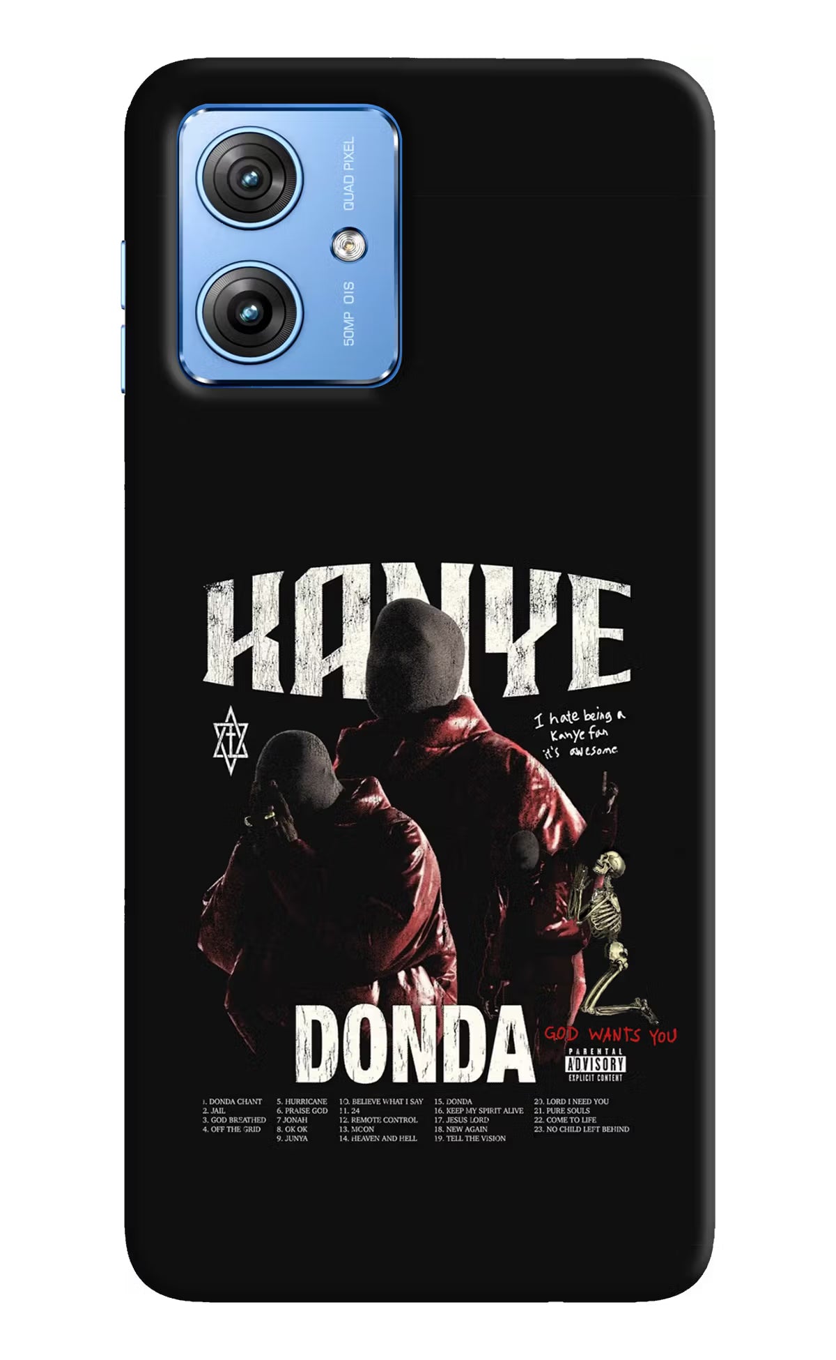 Donda Kanye West Moto G64 5G Hard Case Back Cover by Casekaro