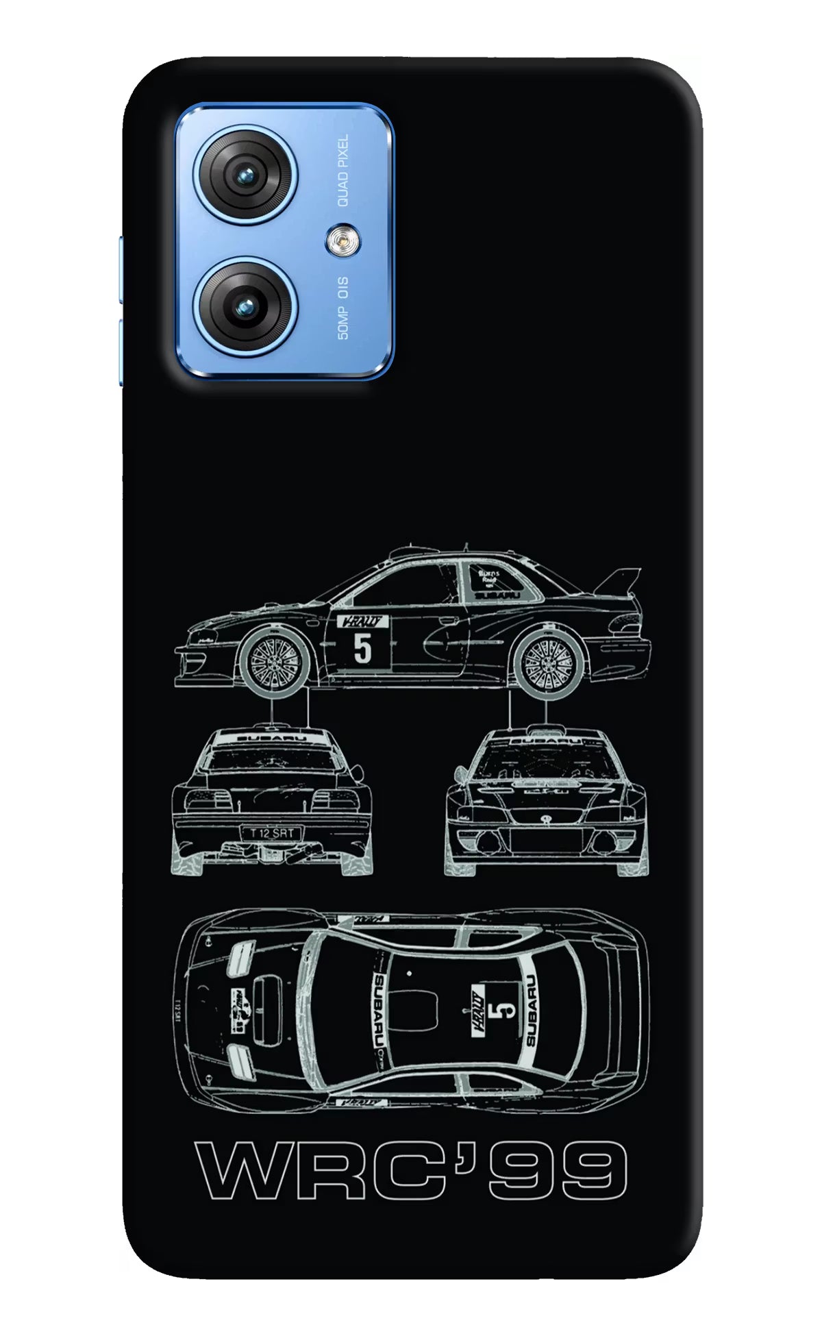 WRC'99 Moto G64 5G Hard Case Back Cover by Casekaro