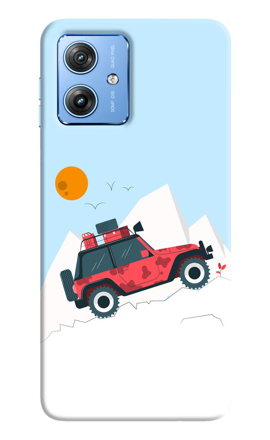 Mountain Trail Beast Moto G64 5G Hard Case Back Cover by Casekaro