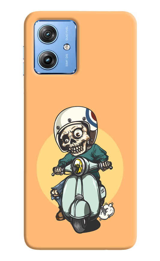 Undead Biker Moto G64 5G Hard Case Back Cover by Casekaro
