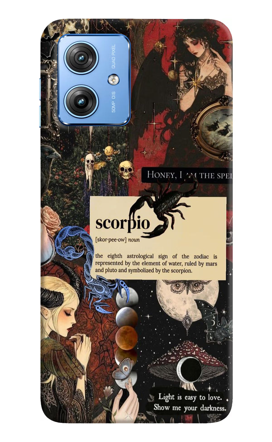 Scorpio Zodiac Moto G64 5G Back Cover, Hard case
