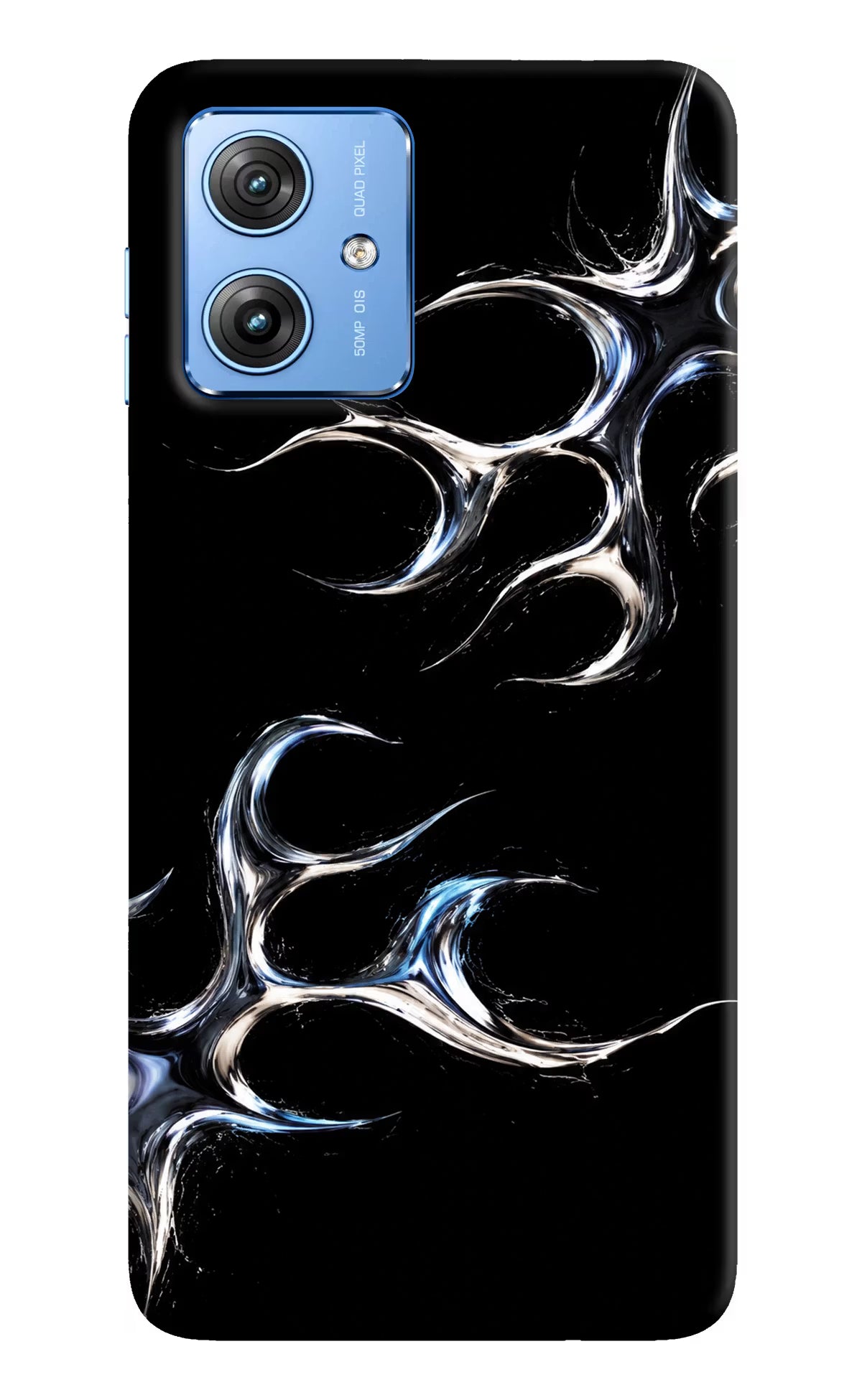 Chrome Tribal Moto G64 5G Hard Case Back Cover by Casekaro