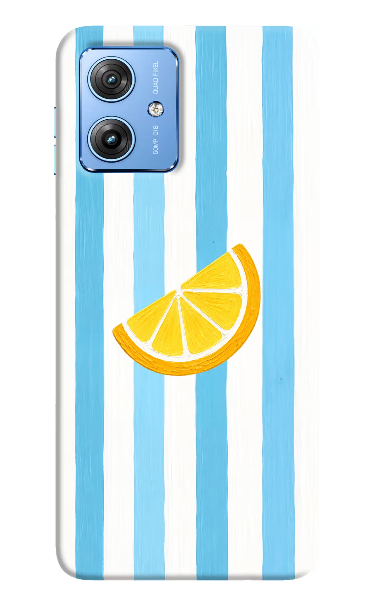 Summer Lemon Moto G64 5G Hard Case Back Cover by Casekaro