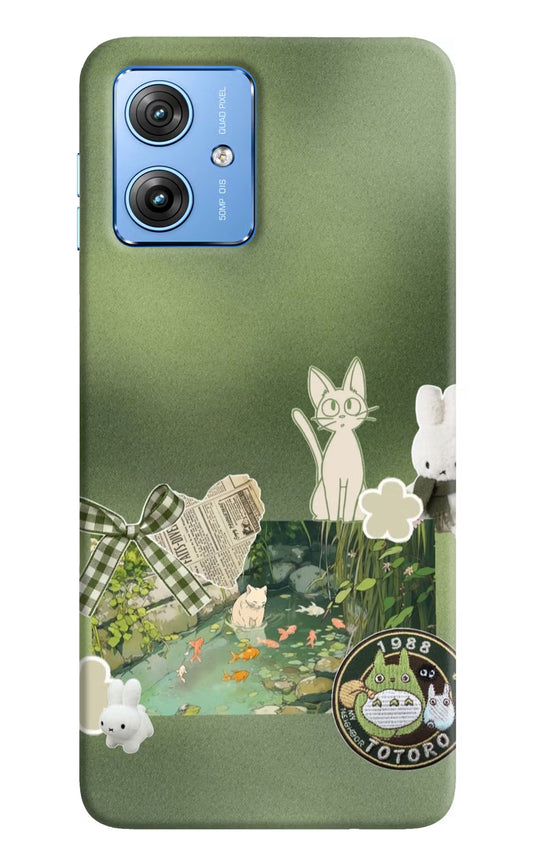 Aesthetic anime Moto G64 5G Hard Case Back Cover by Casekaro