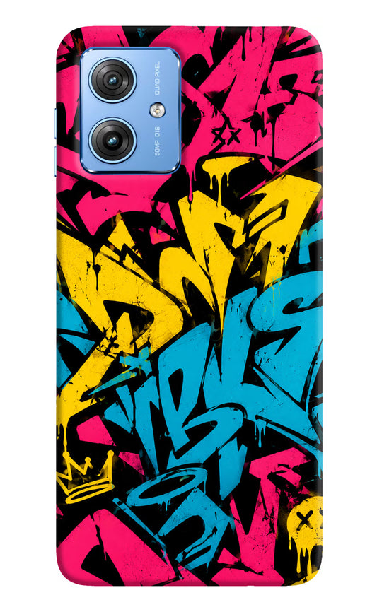 Graffiti Vibe Moto G64 5G Hard Case Back Cover by Casekaro