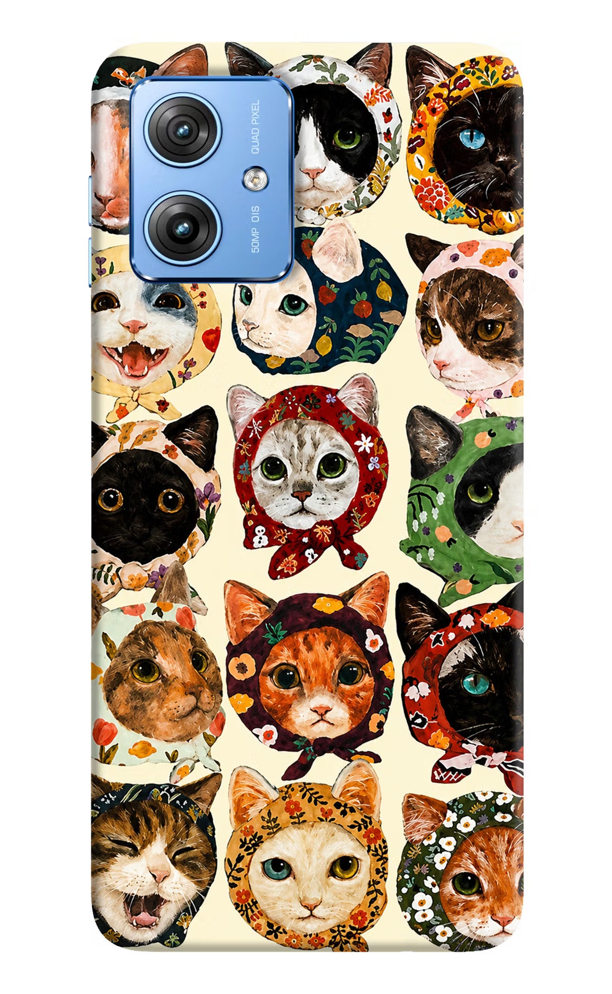 Cool Cat Moto G64 5G Back Cover
