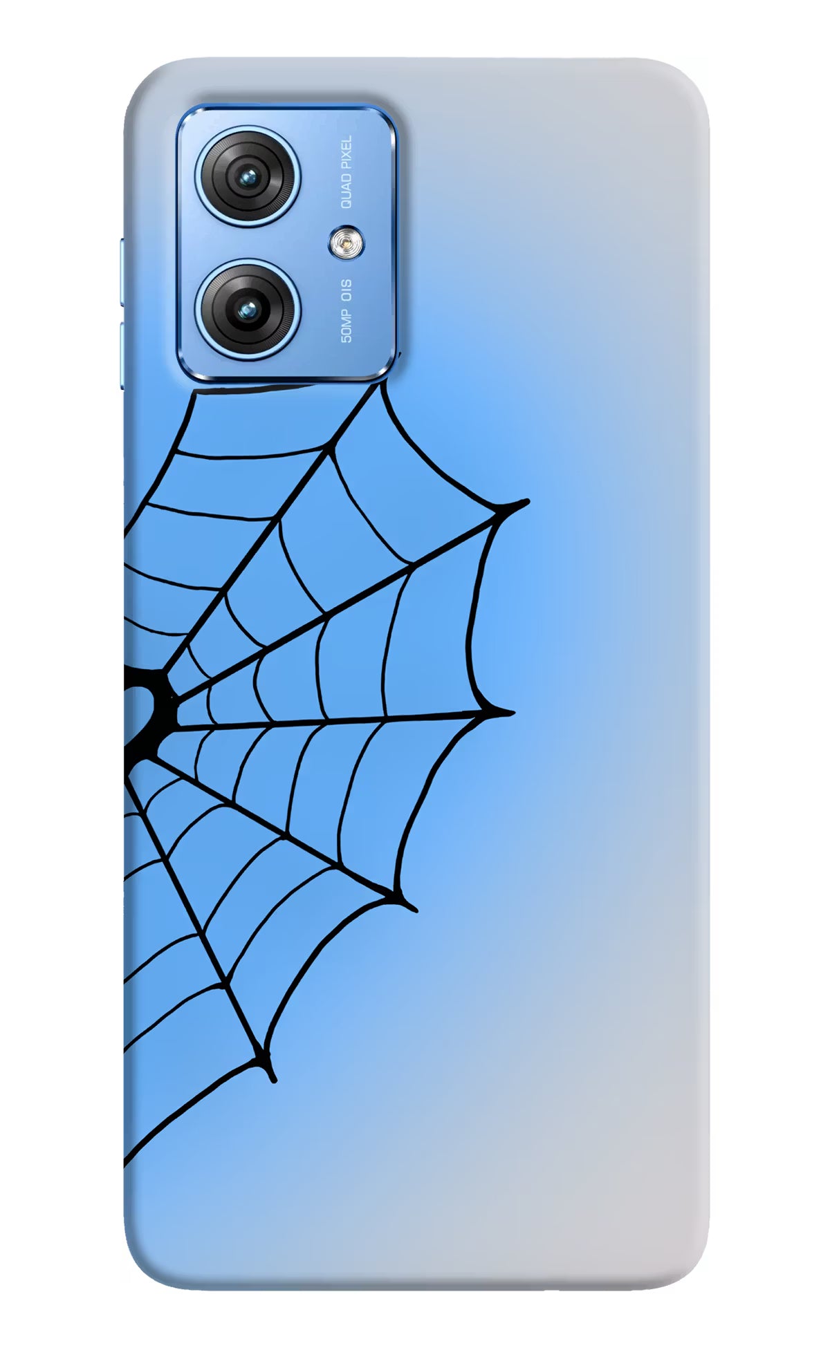 Blue Web Moto G64 5G Back Cover