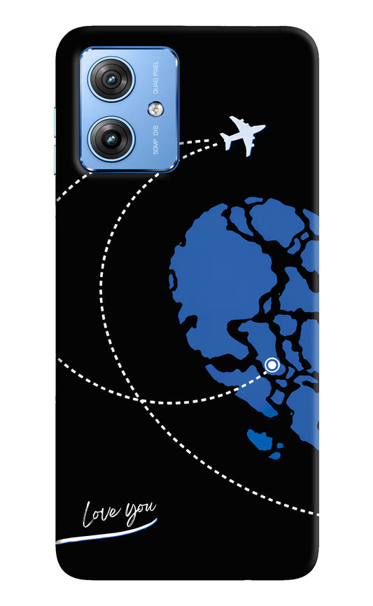 Love Orbit Moto G64 5G Hard Case Back Cover by Casekaro
